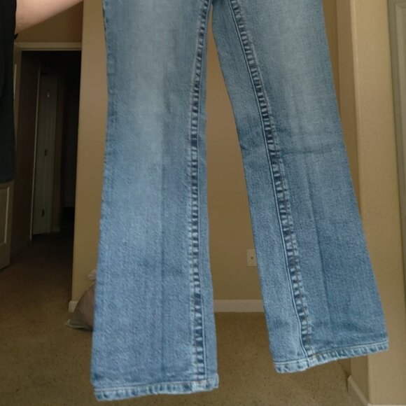 Vintage Y2K Seven7 Low Rise Classic Flare Jeans - Picture 2 of 6